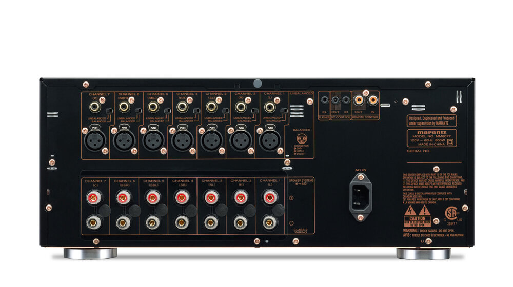 7-Channel Power Amplifer Marantz MM8077